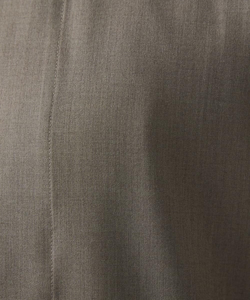 MKJJX14130 MK MICHEL KLEIN HOMME(MKミッシェルクランオム) 【シワになりにくい/セットアップ対応】コーチブルゾン/HYPE-TRストレッチ ブラウン