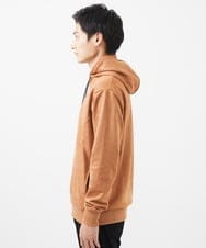 MKKAC11090 MK MICHEL KLEIN HOMME(MKミッシェルクランオム) 【ユニセックスで着られる】プルオーバーパーカー/ポンチスエード ベージュ