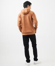 MKKAC11090 MK MICHEL KLEIN HOMME(MKミッシェルクランオム) 【ユニセックスで着られる】プルオーバーパーカー/ポンチスエード ベージュ