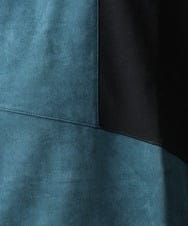 MKKAC82069 MK MICHEL KLEIN HOMME(MKミッシェルクランオム) スエード切り替えスウェット グリーン