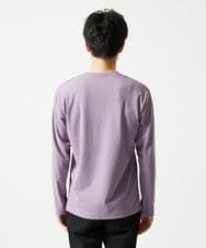 MKKAD51059 MK MICHEL KLEIN HOMME(MKミッシェルクランオム) デザインカットソー パープル