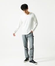 MKKAD51059 MK MICHEL KLEIN HOMME(MKミッシェルクランオム) デザインカットソー ホワイト