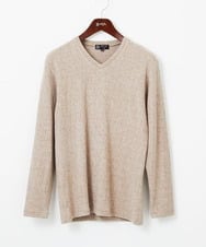 MKKAD67079 MK MICHEL KLEIN HOMME(MKミッシェルクランオム) ソフトモザイクデザインカットソー ベージュ