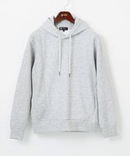 MKKAF11090 MK MICHEL KLEIN HOMME(MKミッシェルクランオム) ケーブルニットコンビパーカー ライトグレー