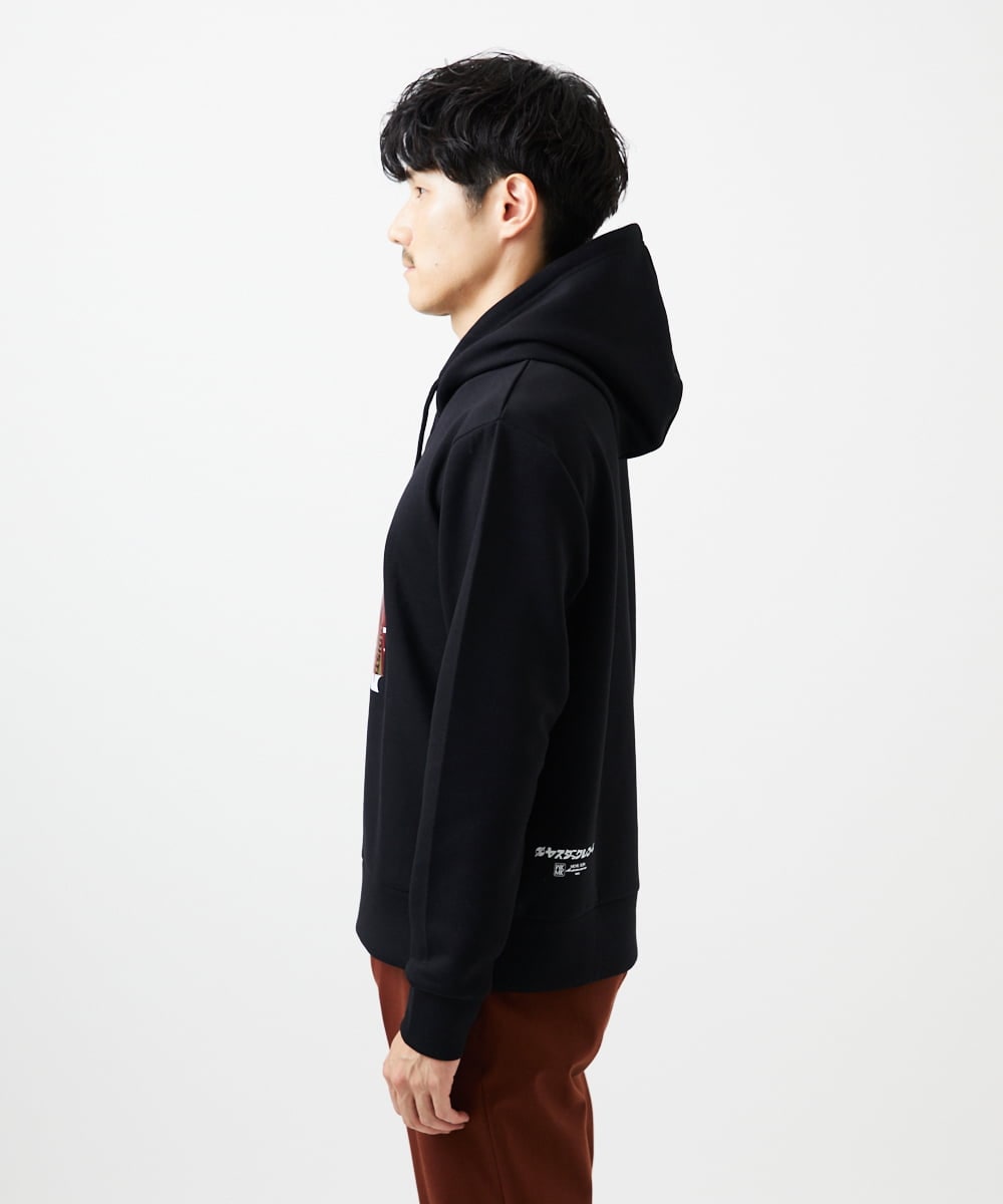 MKKAF30090 MK MICHEL KLEIN HOMME(MKミッシェルクランオム) 【YASDAQコラボ】SETPOSITION パーカー ブラック