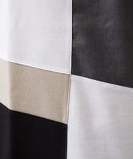 MKKAF89059 MK MICHEL KLEIN HOMME(MKミッシェルクランオム) ブロック切り替え長袖カットソー ホワイト