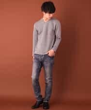 MKKAL03065 MK MICHEL KLEIN HOMME(MKミッシェルクランオム) カットソー／フリースバイヤスキモウ グレー