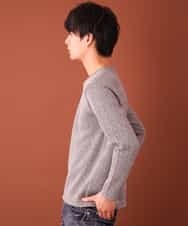 MKKAL03065 MK MICHEL KLEIN HOMME(MKミッシェルクランオム) カットソー／フリースバイヤスキモウ グレー