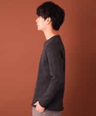 MKKAL03065 MK MICHEL KLEIN HOMME(MKミッシェルクランオム) カットソー／フリースバイヤスキモウ ブラック