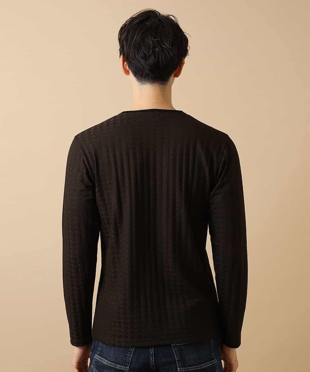 MKKAM51059 MK MICHEL KLEIN HOMME(MKミッシェルクランオム) カットソー／チドリシルケットリンクス ブラウン(87)