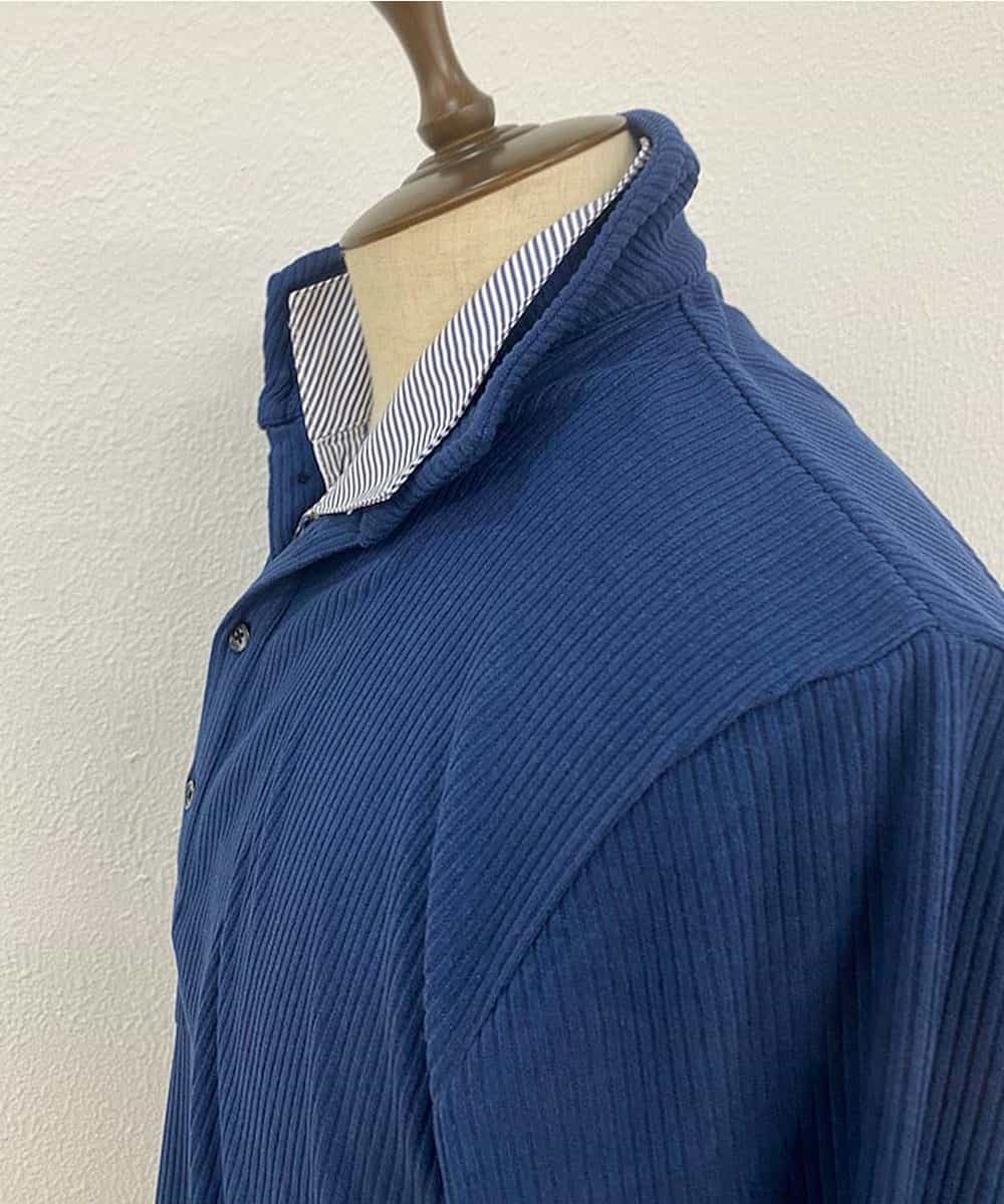 MKKAM66079 MK MICHEL KLEIN HOMME(MKミッシェルクランオム) カットソー／スパンテレコ ネイビー