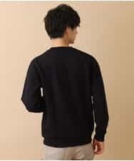 MKKAO35069 MK MICHEL KLEIN HOMME(MKミッシェルクランオム) 【ワンマイルウェア】フクレチェックカットソー ブラック
