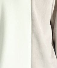 MKKAU29099 MK MICHEL KLEIN HOMME(MKミッシェルクランオム) ベロアプルパーカー ホワイト(90)
