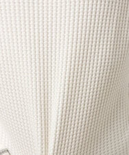 MKKAU32089 MK MICHEL KLEIN HOMME(MKミッシェルクランオム) ワッフルカットソー ホワイト(90)