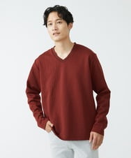 MKKAV13069 MK MICHEL KLEIN HOMME(MKミッシェルクランオム) ジャガードカットソー オレンジ(15)
