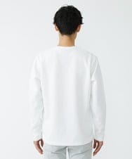 MKKAV13069 MK MICHEL KLEIN HOMME(MKミッシェルクランオム) ジャガードカットソー ホワイト(90)