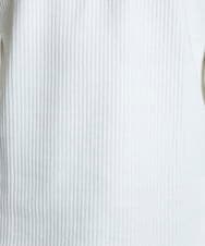 MKKAV34079 MK MICHEL KLEIN HOMME(MKミッシェルクランオム) 起毛ストライプカットソー ホワイト(90)