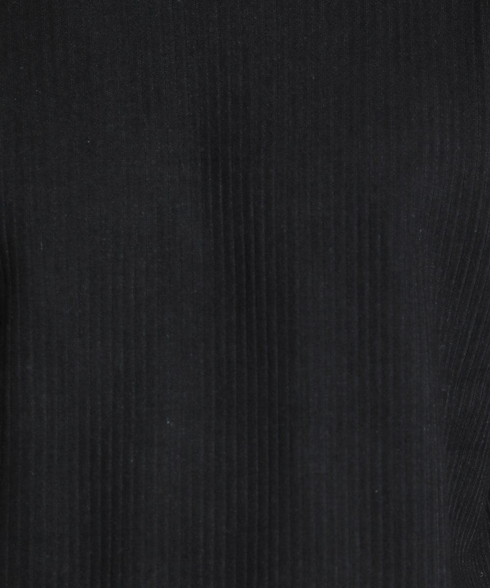 MKKAV34079 MK MICHEL KLEIN HOMME(MKミッシェルクランオム) 起毛ストライプカットソー ブラック(94)