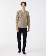 MKKAV56069 MK MICHEL KLEIN HOMME(MKミッシェルクランオム) ストライプカットソー ベージュ(82)