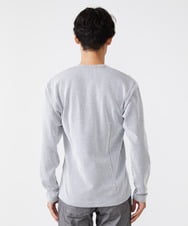 MKKAV56069 MK MICHEL KLEIN HOMME(MKミッシェルクランオム) ストライプカットソー ライトグレー(91)