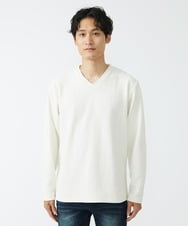 MKKAV63069 MK MICHEL KLEIN HOMME(MKミッシェルクランオム) モールリンクスカットソー ホワイト(90)