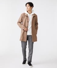 MKKAV64089 MK MICHEL KLEIN HOMME(MKミッシェルクランオム) モールリンクスプルパーカー ホワイト(90)