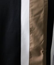 MKKAX07059 MK MICHEL KLEIN HOMME(MKミッシェルクランオム) ストライプ切り替えカットソー ブラック(94)