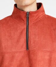 MKKAX16089 MK MICHEL KLEIN HOMME(MKミッシェルクランオム) ハーフジップスエード オレンジ(15)