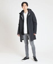 MKKAX20089 MK MICHEL KLEIN HOMME(MKミッシェルクランオム) ショールカラーカットソー ホワイト(90)