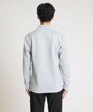 MKKAX20089 MK MICHEL KLEIN HOMME(MKミッシェルクランオム) ショールカラーカットソー グレー(92)