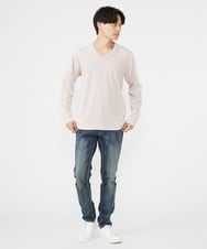 MKKAX32045 MK MICHEL KLEIN HOMME(MKミッシェルクランオム) 【WEB限定】楊柳クレープカットソー ピンク(03)