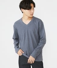MKKAX32045 MK MICHEL KLEIN HOMME(MKミッシェルクランオム) 【WEB限定】楊柳クレープカットソー ダークグレー(93)