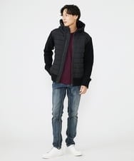 MKKAX33045 MK MICHEL KLEIN HOMME(MKミッシェルクランオム) 【WEB限定】ストライプカットソー パープル(77)