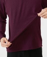 MKKAX33045 MK MICHEL KLEIN HOMME(MKミッシェルクランオム) 【WEB限定】ストライプカットソー パープル(77)