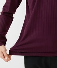 MKKAX33045 MK MICHEL KLEIN HOMME(MKミッシェルクランオム) 【WEB限定】ストライプカットソー パープル(77)