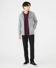 MKKAX33045 MK MICHEL KLEIN HOMME(MKミッシェルクランオム) 【WEB限定】ストライプカットソー パープル(77)