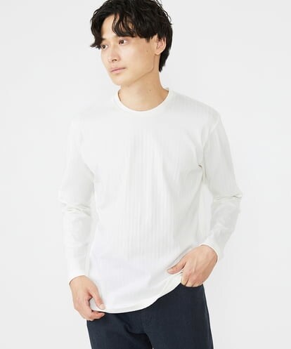 MKKAX33045 MK MICHEL KLEIN HOMME 【WEB限定】ストライプカットソー