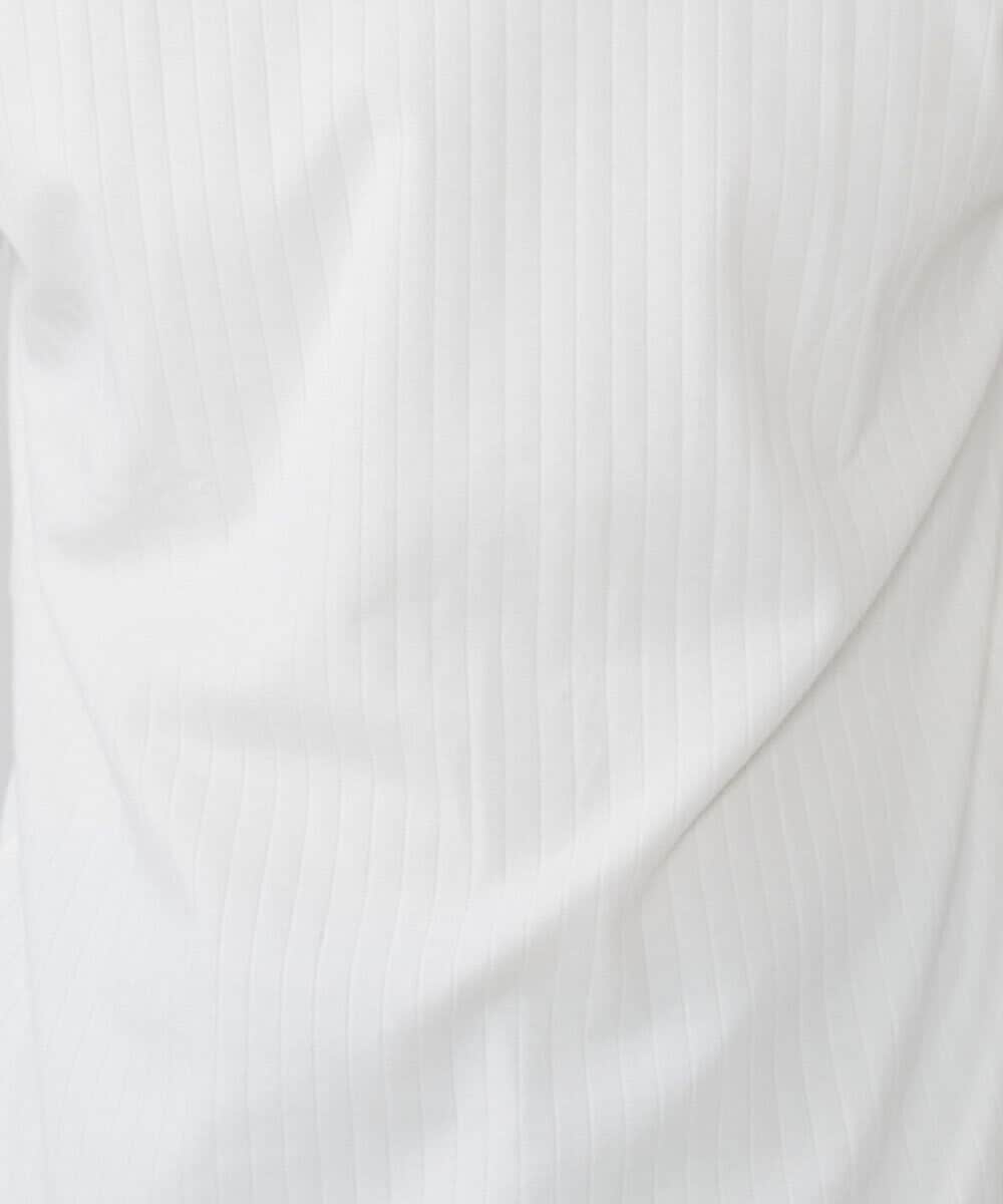 MKKAX33045 MK MICHEL KLEIN HOMME(MKミッシェルクランオム) 【WEB限定】ストライプカットソー ホワイト(90)