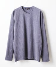 MKKAX33045 MK MICHEL KLEIN HOMME(MKミッシェルクランオム) 【WEB限定】ストライプカットソー グレー(92)