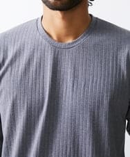 MKKAX33045 MK MICHEL KLEIN HOMME(MKミッシェルクランオム) 【WEB限定】ストライプカットソー グレー(92)