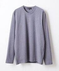 MKKAX33045 MK MICHEL KLEIN HOMME(MKミッシェルクランオム) 【WEB限定】ストライプカットソー グレー(92)