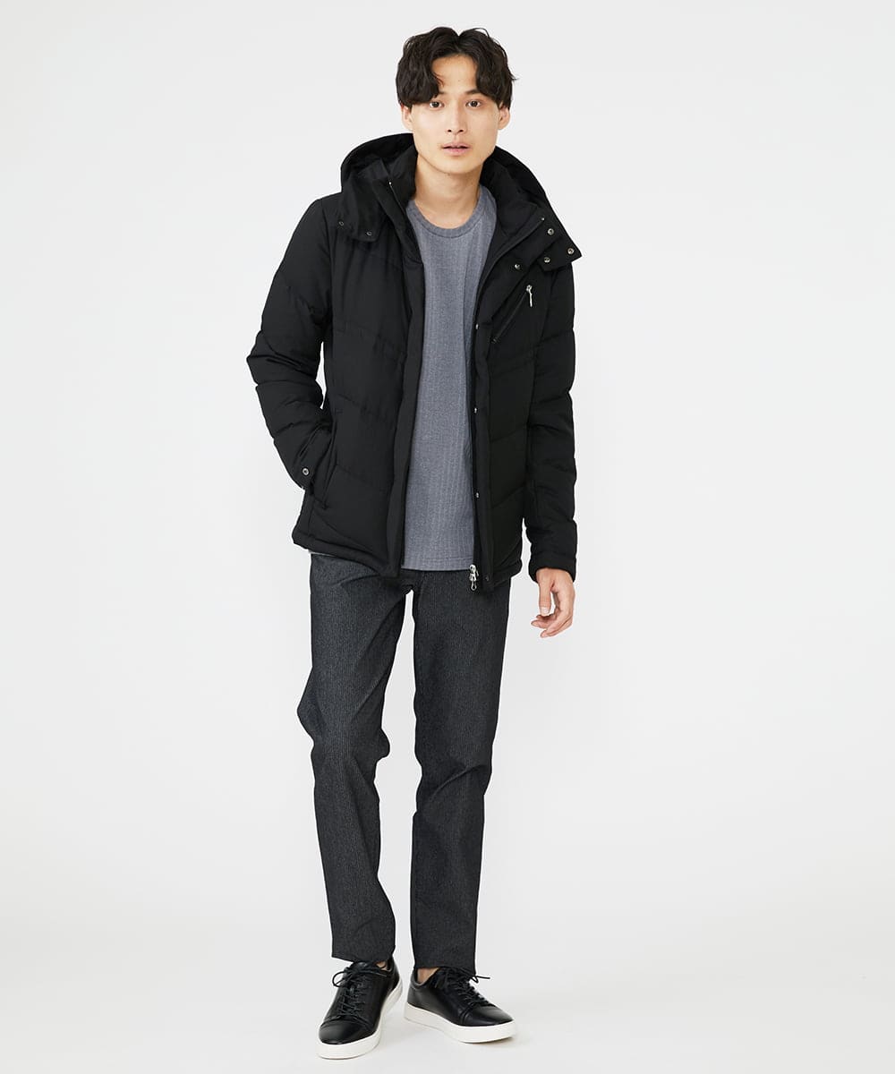 MKKAX33045 MK MICHEL KLEIN HOMME(MKミッシェルクランオム) 【WEB限定】ストライプカットソー グレー(92)