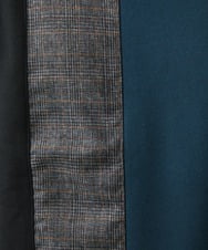 MKKAX81089 MK MICHEL KLEIN HOMME(MKミッシェルクランオム) ストライプ切り換えカットソー グリーン(35)
