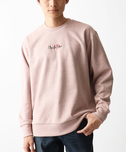 MKKDC05063 MK MICHEL KLEIN HOMME 【サイン刺繍】ポンチスエードカットソー