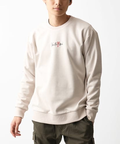 MKKDC05063 MK MICHEL KLEIN HOMME 【サイン刺繍】ポンチスエードカットソー