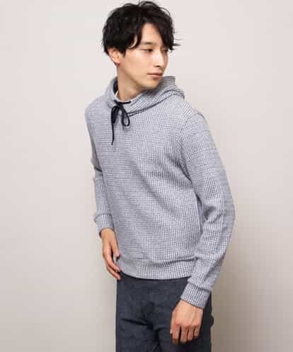 MKKDL70079 MK MICHEL KLEIN homme プルオーバーパーカー/ラッセルメランジテレコ