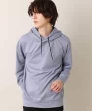 MKKDO13079 MK MICHEL KLEIN HOMME(MKミッシェルクランオム) 【ワンマイルセットアップ企画】パーカー / TRWフェイス ライトブルー(50)