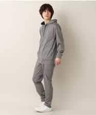 MKKDO13079 MK MICHEL KLEIN HOMME(MKミッシェルクランオム) 【ワンマイルセットアップ企画】パーカー / TRWフェイス グレー(92)