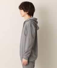MKKDO13079 MK MICHEL KLEIN HOMME(MKミッシェルクランオム) 【ワンマイルセットアップ企画】パーカー / TRWフェイス グレー(92)