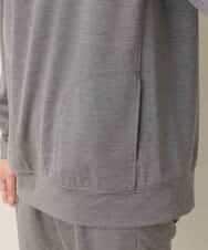 MKKDO13079 MK MICHEL KLEIN HOMME(MKミッシェルクランオム) 【ワンマイルセットアップ企画】パーカー / TRWフェイス グレー(92)